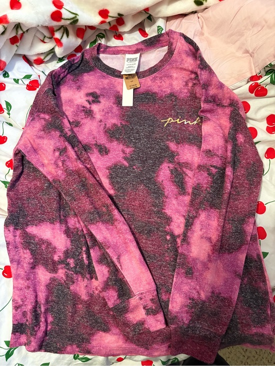 PINK Victoria's Secret Tops - Nwt PINK Tie Dye Long Sleeved Tee